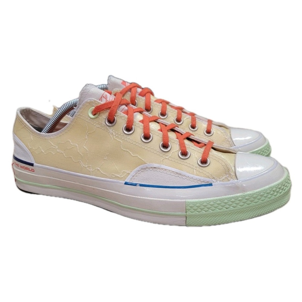 Converse x Pigalle Chuck Taylor All-Star 70s OX White/Lime Green/Cream Men's 9.5